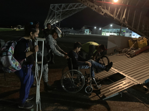 Insumos médicos llegan a la capital llanera en aeronaves de la Fuerza Aérea Colombiana