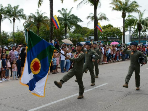 El Grupo Aéreo del Oriente se prepara para el Día de la Independencia.