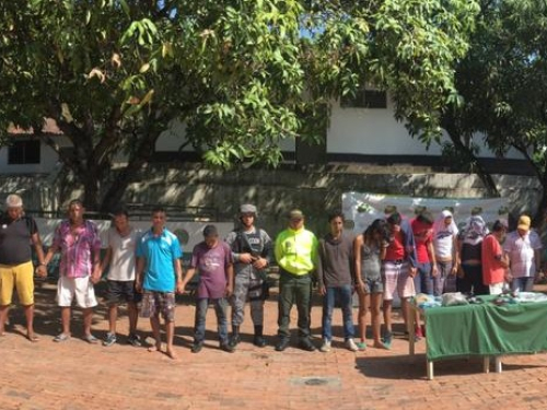 Fuerza Aérea Colombiana y Policía Nacional realizan ofensiva contra el tráfico de estupefacientes en La Dorada, Caldas