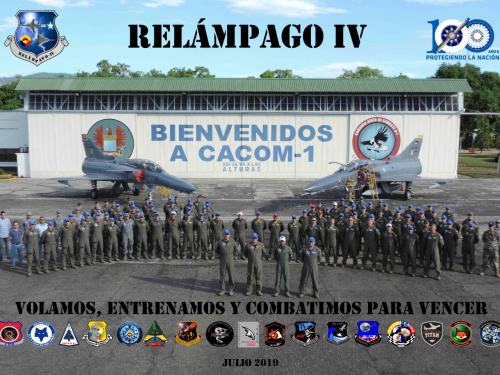 Culminó Ejercicio Operacional Combinado Relámpago 4 en el Comando Aéreo de Combate No 1