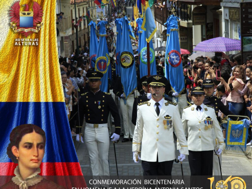 Fuerza Aérea prepara homenaje a Antonia Santos, prócer de la independencia de Colombia.