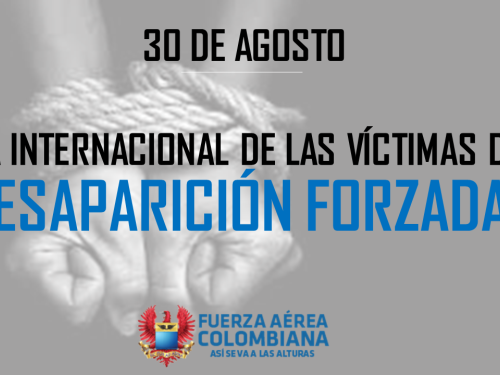 Fuerza Aérea Colombiana rinde homenaje a sus integrantes víctimas del conflicto 