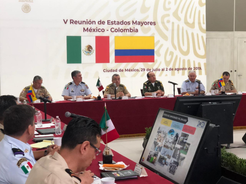 Fuerza Aérea Colombiana fortalece relaciones de cooperación con Fuerzas Militares de México
