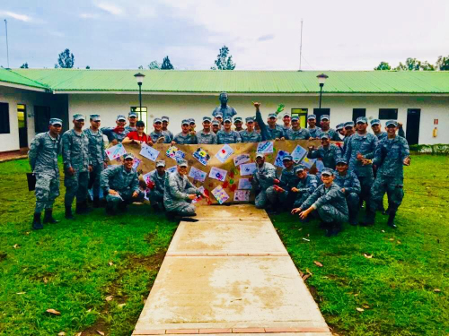 110 soldados del Grupo Aéreo del Oriente se capacitan con el SENA
