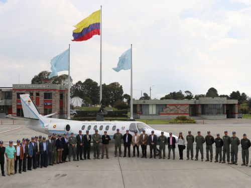 La Fuerza Aérea Colombiana retiro del servicio su Cessna Citation II C-550 FAC 1211
