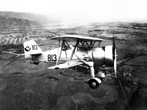 #TBT Los Curtiss F-11C Hawk II, en la naciente Fuerza Aérea Colombiana