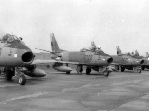 Las Aeronaves Sabre en la Fuerza Aérea Colombiana