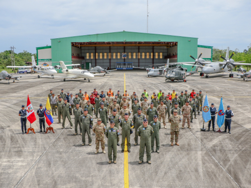 Colombia y Perú realizan cuarto Ejercicio Binacional de Interdicción Aérea "Percol"