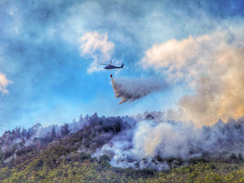 106 misiones de extinción de incendios forestales ha realizado la Fuerza Aérea Colombiana en 2019