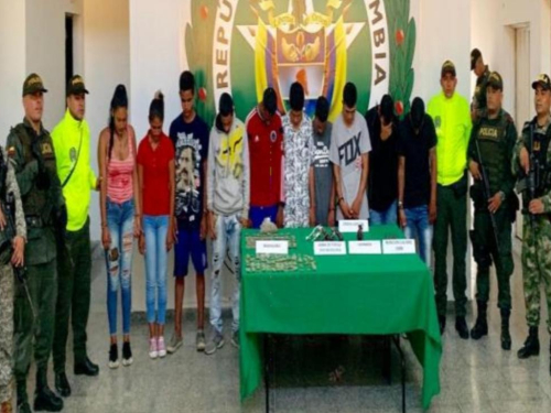 En Antioquia fueron capturados 10 integrantes del Clan del Golfo