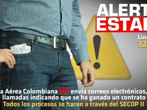 ¡Comerciantes del Tolima, Huila y Cundinamarca; no se dejen engañar! 