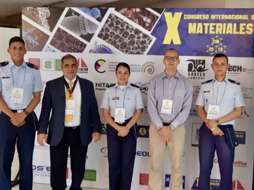 La Escuela Militar de Aviación participa en el X Congreso Internacional de Materiales CMI 2019