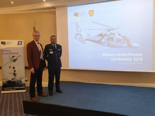 La Autoridad Aeronáutica de la Aviación de Estado presente en la Military Airworthiness Conference 2019 en Lituania