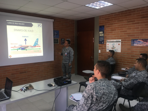El Comando Aéreo de Mantenimiento inicia Curso de Peso y Balance de Aeronaves.