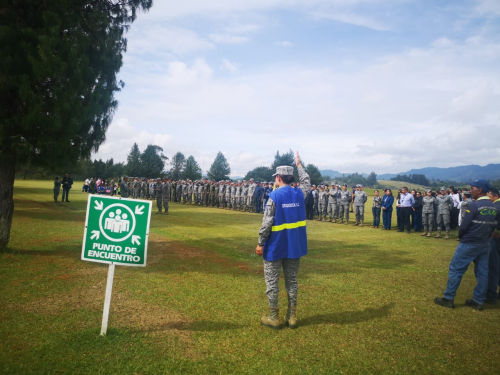 En Simulacro Nacional participó el CACOM 5