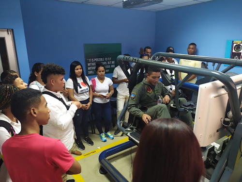 Jóvenes cartageneros se integraron con el CACOM 3