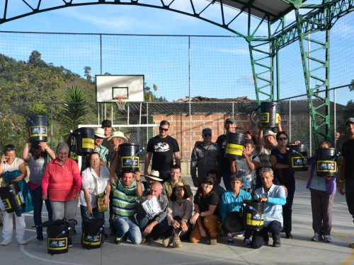 Sesenta familias de Antioquia recibieron filtros para potabilizar el agua 