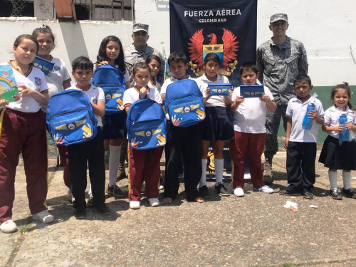 Un día diferente vivieron los estudiantes de la Institución Educativa Técnica Panamericana en Boquerón 