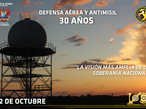 Defensa Aérea de aniversario: Tres décadas velando por la protección del espacio aéreo nacional