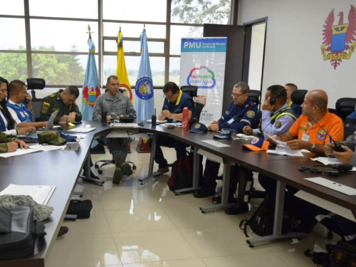 Fuerza Aérea Colombiana participa del Simulacro Nacional de Respuesta a Emergencias en Cali