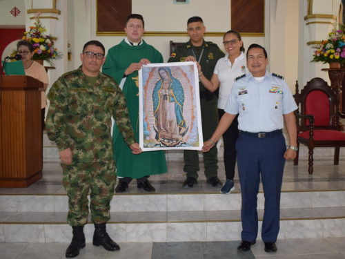 Fuerzas Militares y Policía Nacional celebran los 100 Años de la Fuerza Aérea Colombiana en el Amazonas
