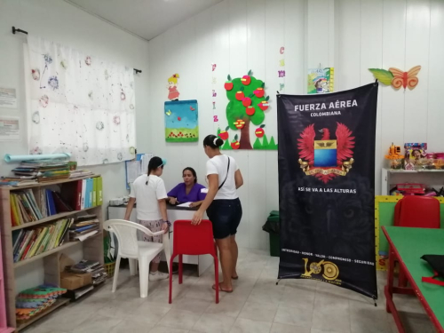 Jornada de salud en Orange Hill