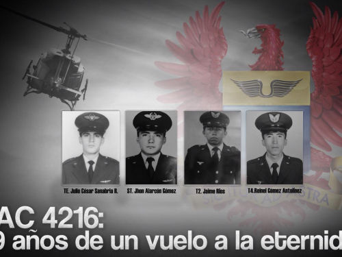 29 años del vuelo a la eternidad de los héroes de la “Operación Colombia”