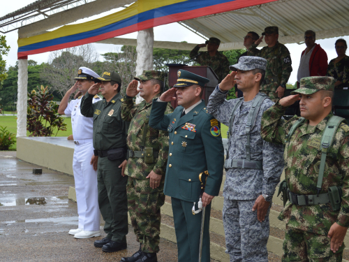 GAAMA participa en ceremonia militar de transmisión de la Brigada de Selva N°26