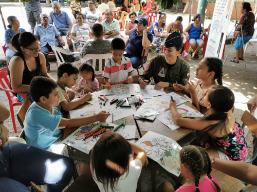 Habitantes de Guarinocito, Caldas, beneficiados con Jornada de Apoyo al Desarrollo