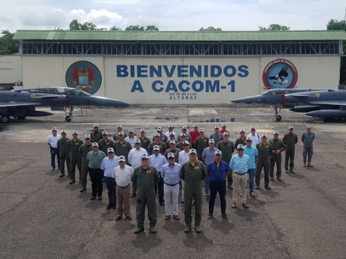 El Comando Aéreo de Combate No 1 celebró el Trigésimo aniversario del equipo Kfir
