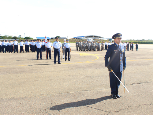 El coronel Édgar Alexander Salamanca recibe el comando del Grupo Aéreo del Casanare