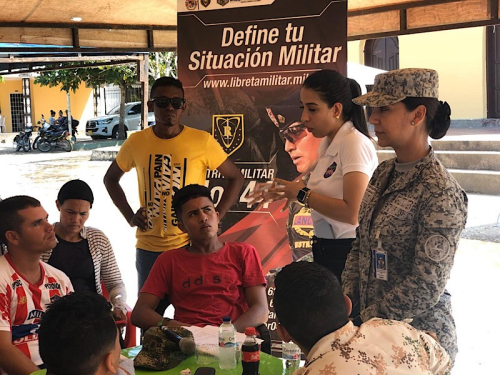 Fuerza Aérea Colombiana presente en la Feria del Diálogo y la Reconciliación en el Atlántico