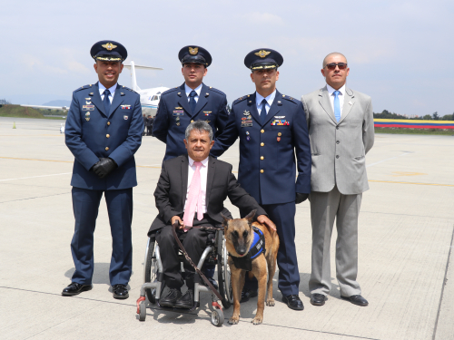 Unagui, una héroe de cuatro patas que le garantizara una mejor calidad de vida a un colombiano