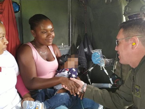 Menor de edad con picadura de escorpión fue trasladado por la Fuerza Aérea Colombiana