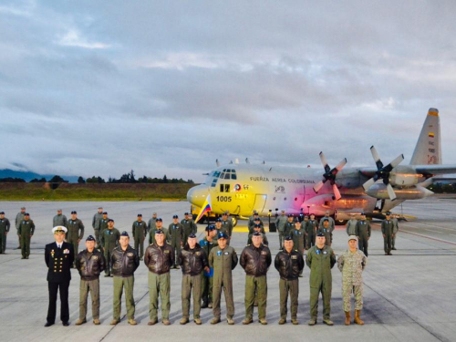 Despegó el Hércules C-130 rumbo a una nueva travesía 