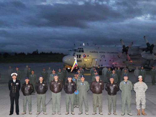 Fuerza Aérea Colombiana prende motores hacia la Antártica