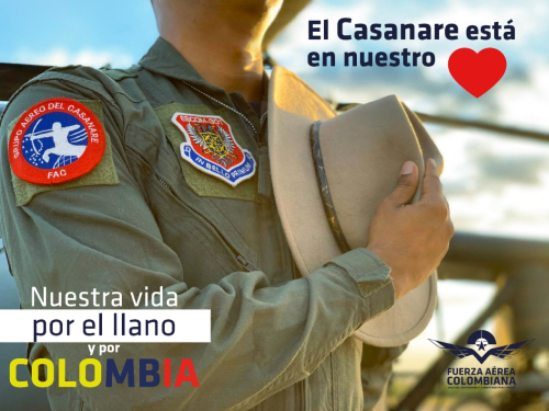 EL CASANARE ESTÁ EN EL CORAZÓN DE LA FAC