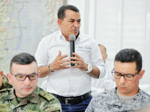 En Santa Rosa, se llevó a cabo el primer consejo de seguridad del sur de Bolívar
