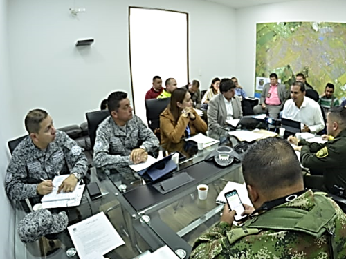 ESUFA participa en el primer Consejo de Seguridad 2020 en Madrid, Cundinamarca