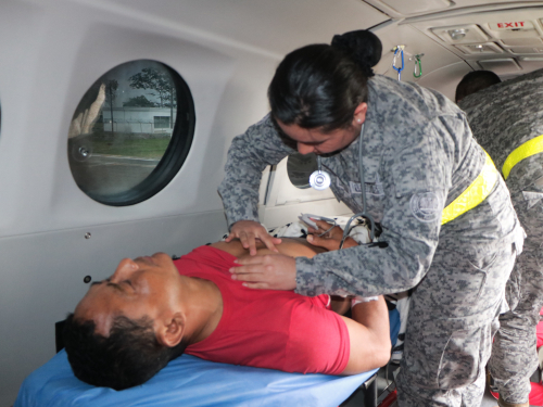 Hombre vichadense fue transportado en aeronaves de la Fuerza Aérea