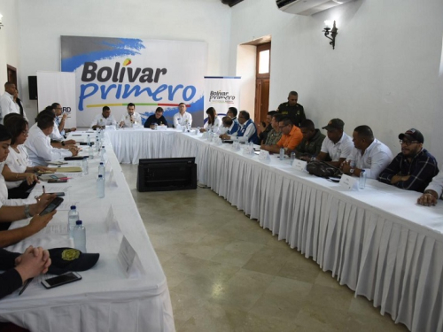 El CACOM 3 se reunió con la UNGRD en Bolívar