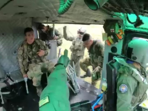 Comando Aéreo de Combate No. 6 de su Fuerza Aérea brinda constante apoyo a las tropas desplegadas en Caquetá.