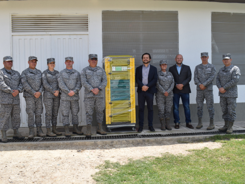  Sistema Autónomo de Compostaje proyecto ambiental del Comando Aéreo de Mantenimiento