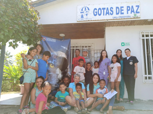 Fuerza Aérea Colombiana realiza jornada de salud a niños y niñas en San Andrés Isla