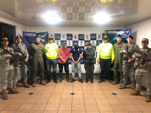 Comando Aéreo de Combate No. 6  hace frente a la minería ilegal en el departamento del Caquetá.