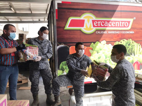 Más manos amigas se unen a las campañas que realiza la Fuerza Aérea Colombiana en beneficio de las comunidades