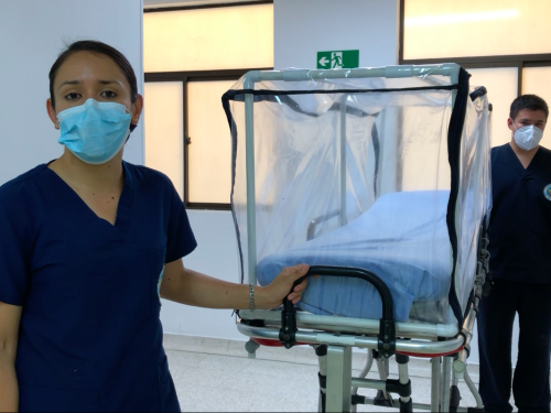 Nuevas cámaras de aislamiento portátiles para la atención de pacientes con dificultades respiratorias