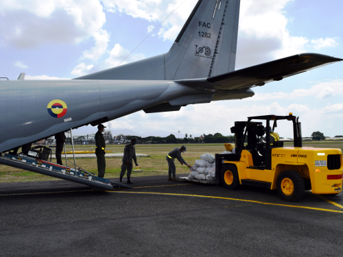 Fuerza Aérea despliega sus alas en apoyo a la población civil
