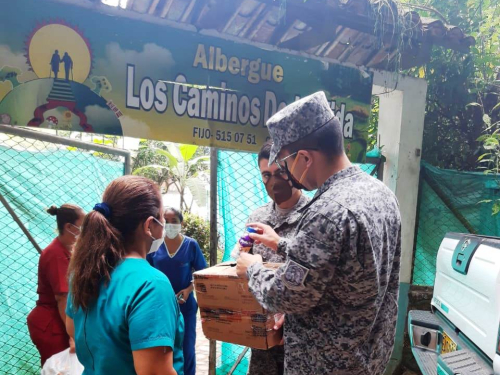 Solidaridad y apoyo para el hogar ‘Los Caminos de la Vida’ en el Valle del Cauca