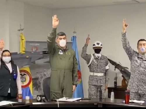 El CACOM-1 se compromete con la campaña Institucional “Sí Juro” de las Fuerzas Militares